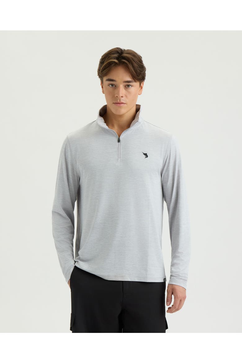 Tight Line  Performance Quarter Zip, Main, color, MIST GREY