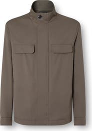 ZEGNA Microfiber Motorin 125cc Field Jacket