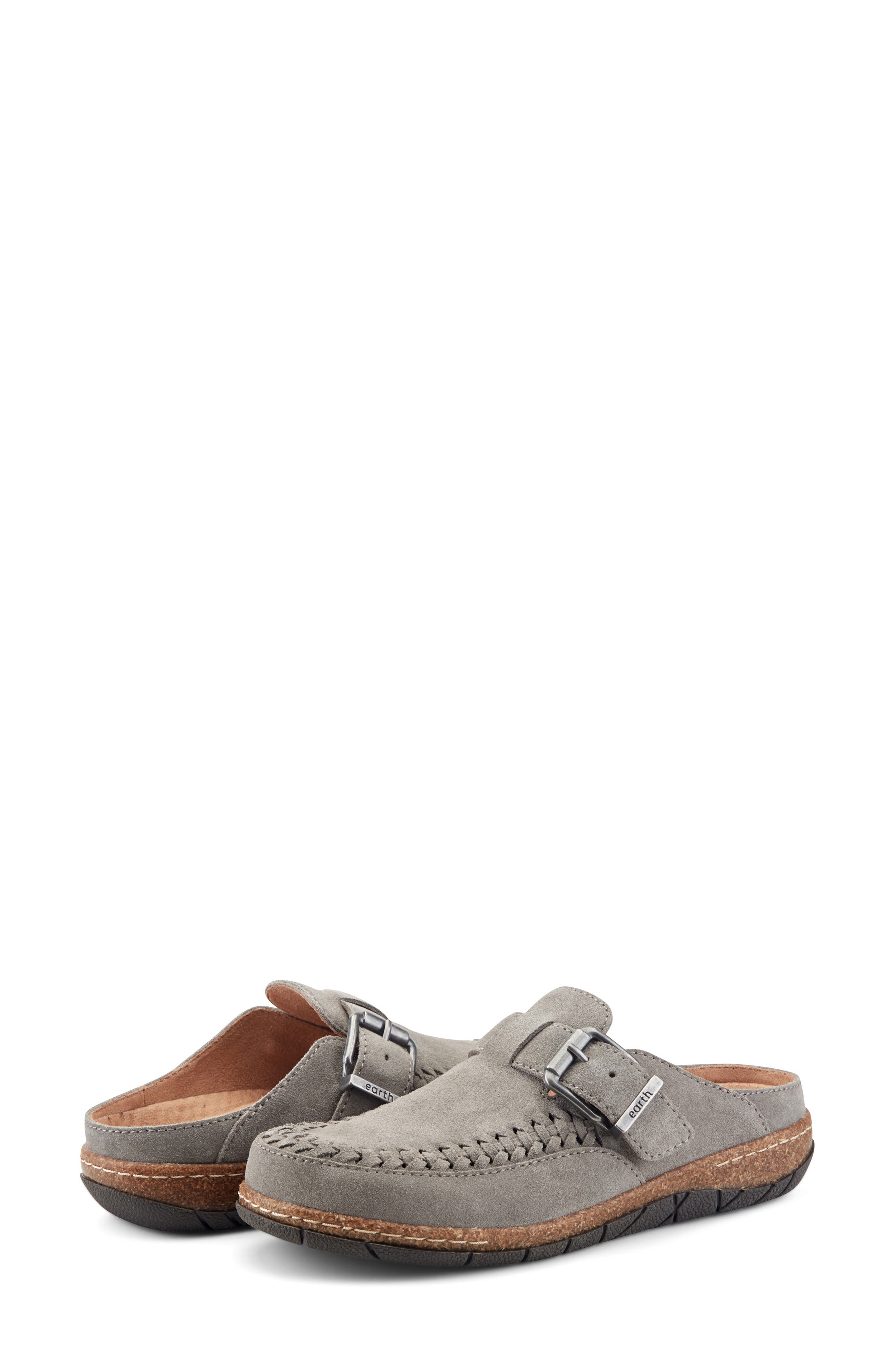 Eileen Suede Clog, Alternate, color, MGR01