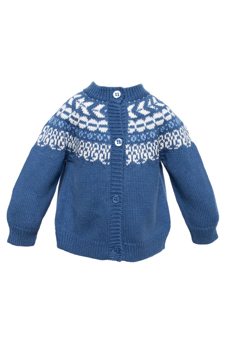 Cuclie Fair Isle Sweater, Main, color, Blue Multi