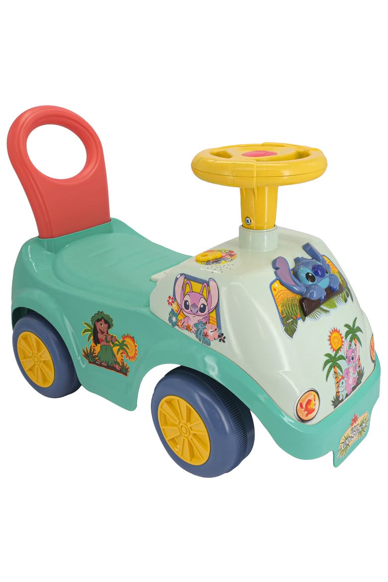 Lights & Sounds Ride-On Stitch Disney Vehicle, Main, color, Multicolored