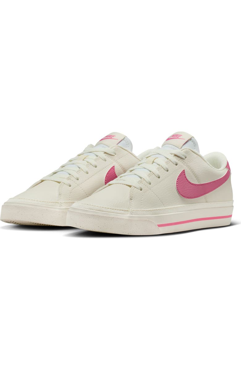 Nike Court Legacy Sneaker, Main, color, Pale Ivory/ Peony-Chalk