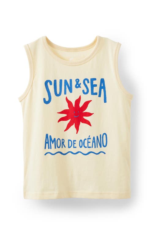 Shop Cotton On Kids Kid's The Essential Tank In Lemon Squash Sun And Sea