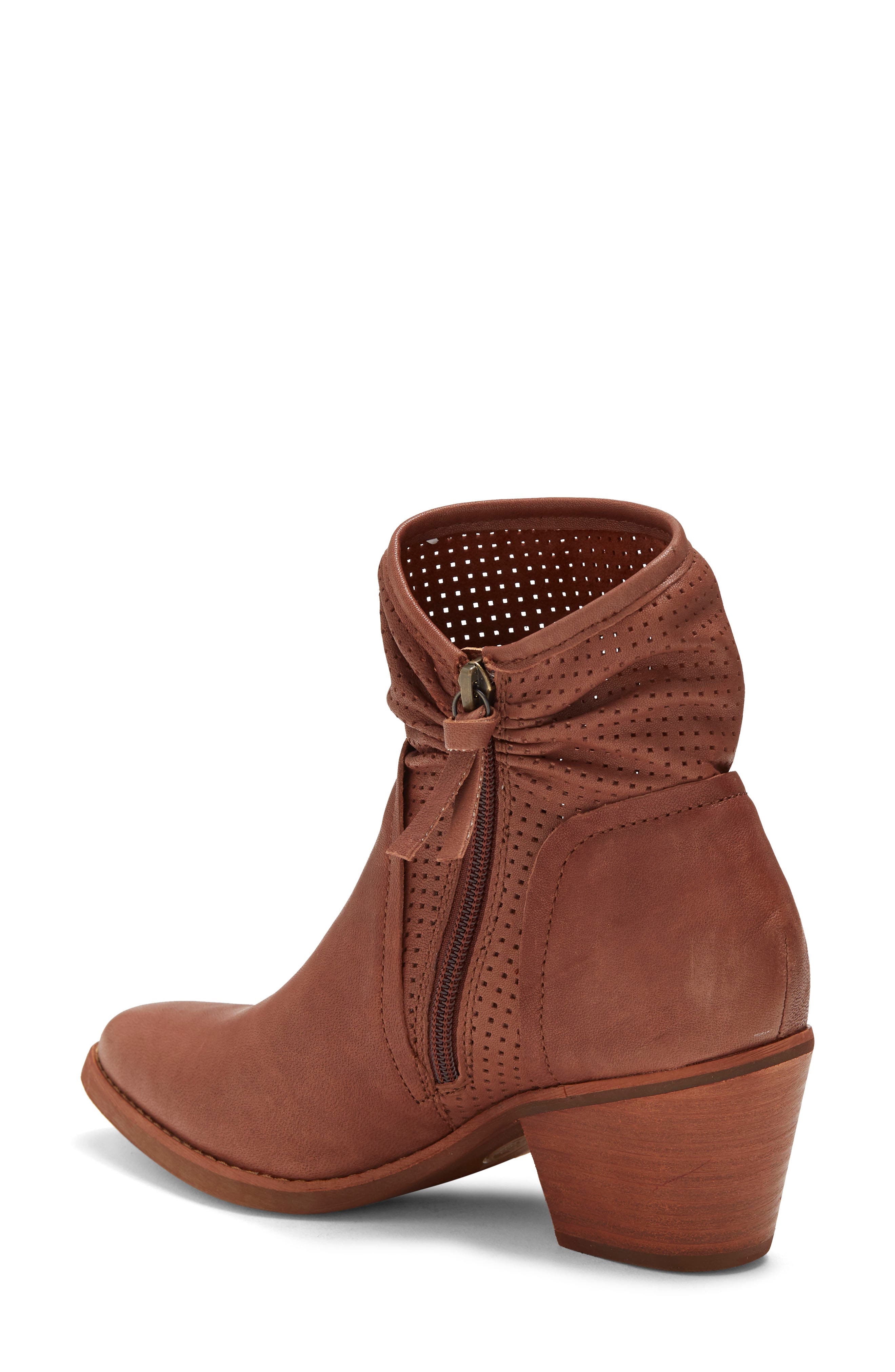 Söfft Abeena Perforated Boot, Alternate, color, Brown