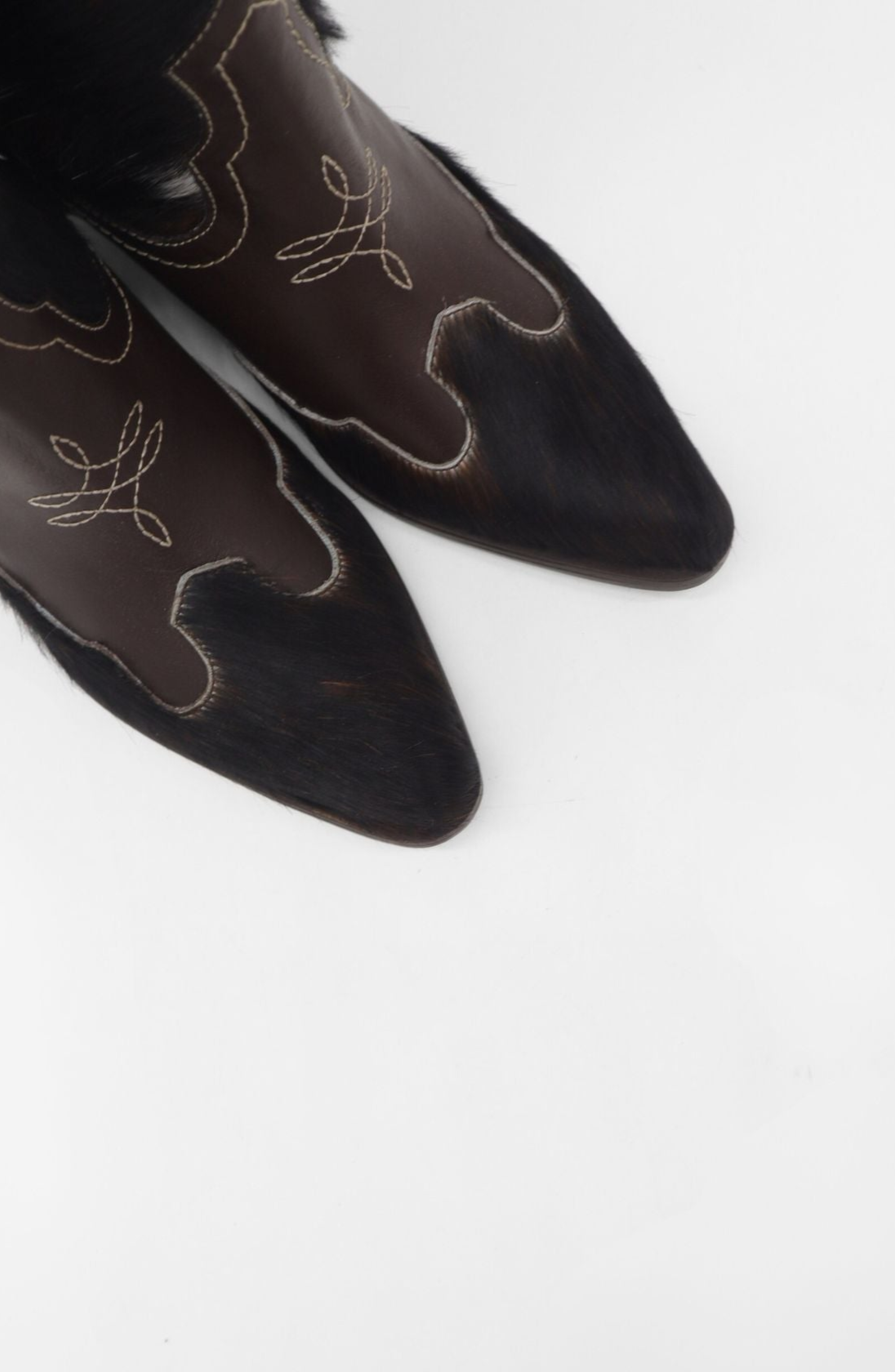 Leggenda Western Cowboy Boots, Alternate, color, Brown Cowhide