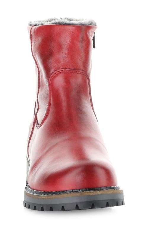 Bos. & Co. Calib Waterproof Bootie In Red