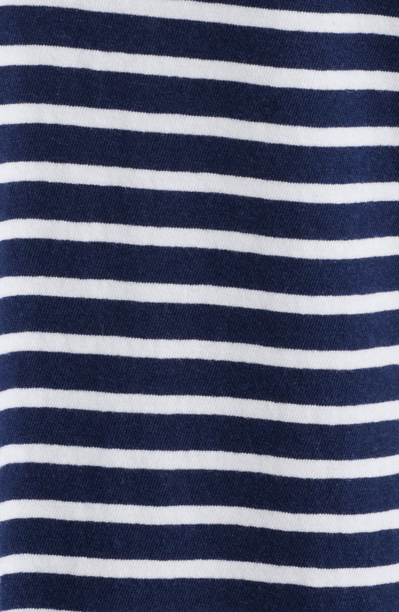 Frank & Eileen Lily Stripe Cotton Knit Minidress, Alternate, color, Yacht Stripe