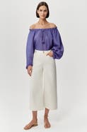 Exquise Conroy High Waist Culotte Denim Jeans