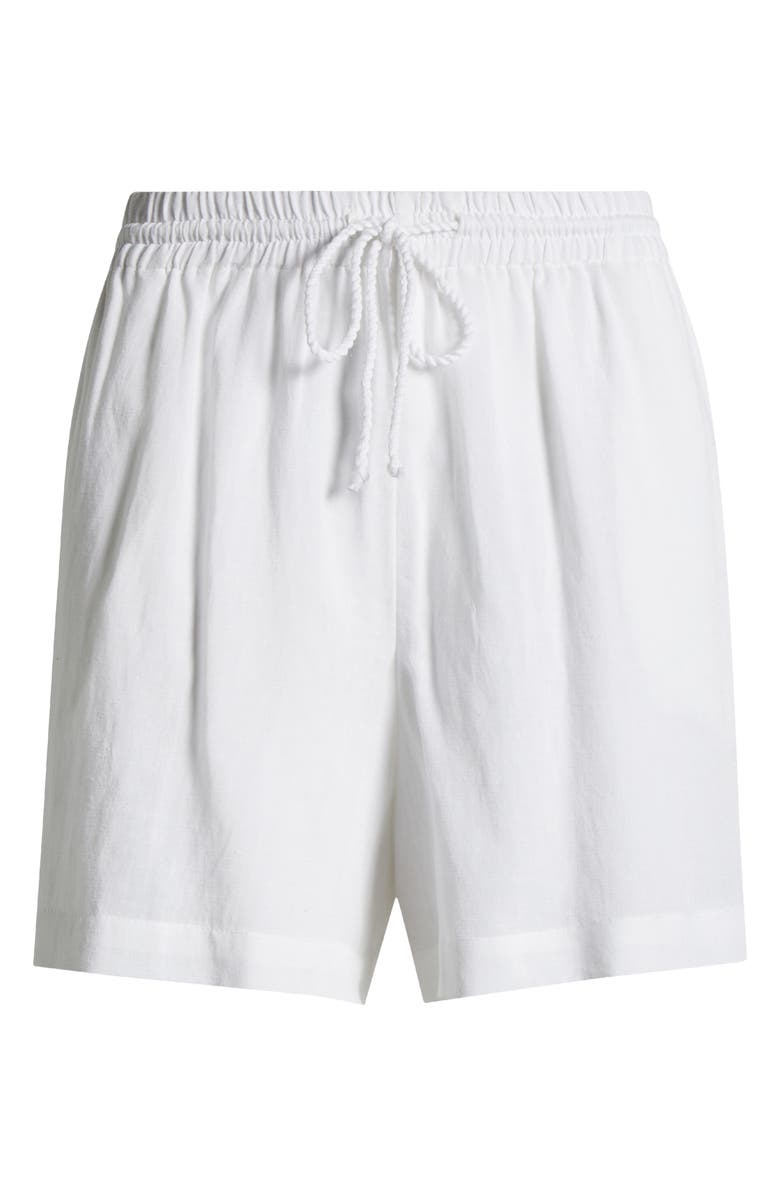 Nordstrom Cover-Up Drawstring Shorts, Alternate, color, White
