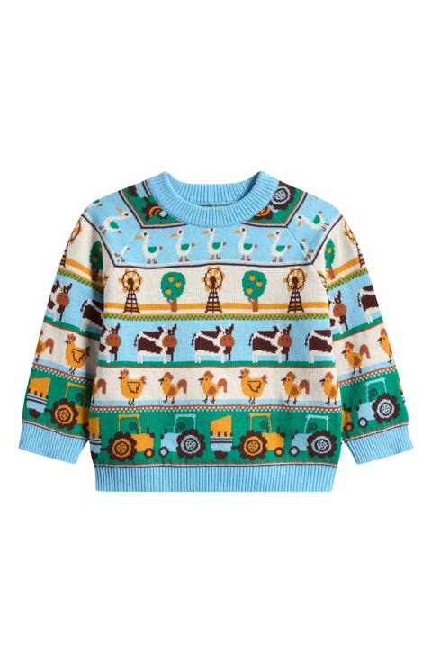 Kids' Farm Fair Isle Sweater (Baby, Toddler & Little Kid)