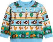 NEXT Kids' Farm Fair Isle Sweater