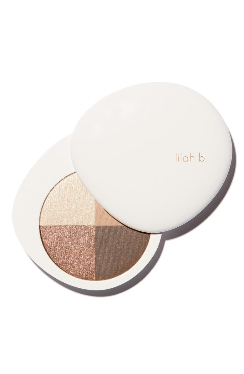 lilah b. Palette Perfection Eye Quad, Main, color, 