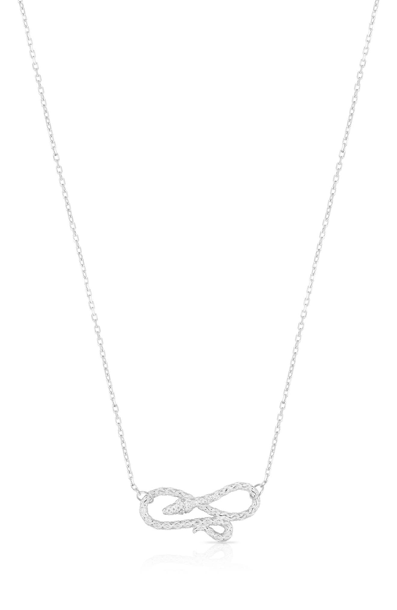 Snake Pendant Necklace