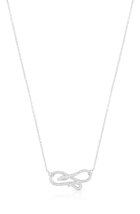 Snake Pendant Necklace