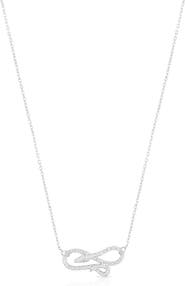 SPHERA MILANO Snake Pendant Necklace