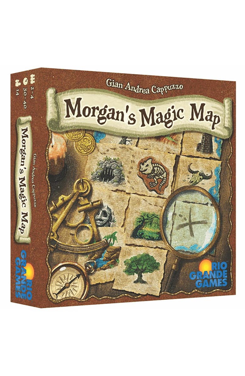 RIO Grande Games ACH Morgan's Magic Map Tile Placement Game, Main, color, Multicolored