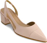 Bernardo Footwear Monroe Two-Tone Slingback Pump