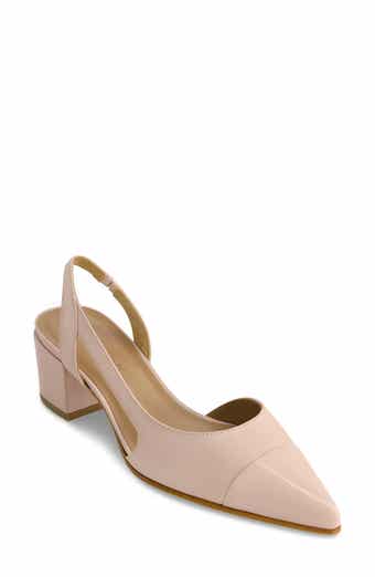 Bernardo Footwear Monroe Two-Tone Slingback Pump