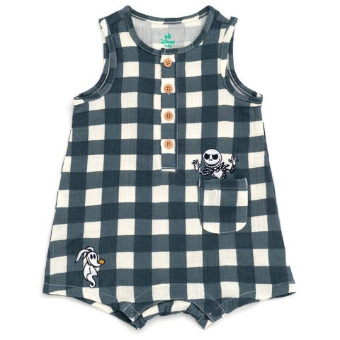 Sleeveless Gauze Romper