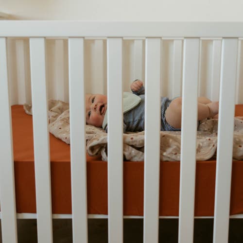 Parker Baby Co. Crib Sheets In Clay