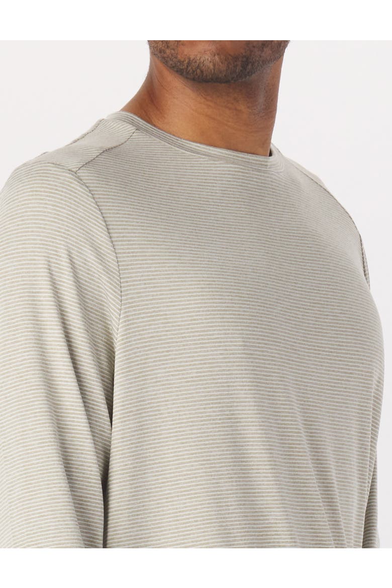 Long Sleeve Salton Tee, Alternate, color, Linen/Oatmilk Stripe