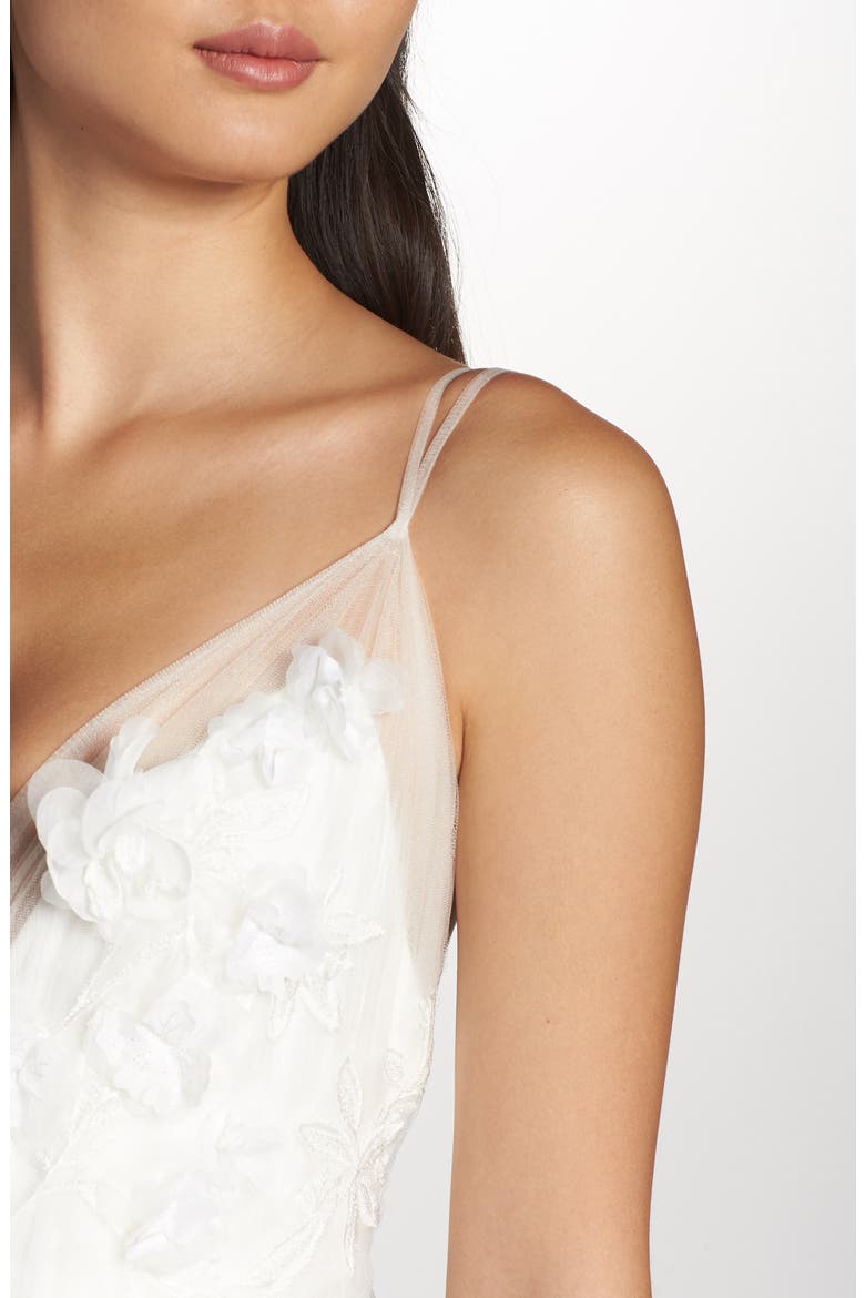 Embellished Tulle Ballgown, Alternate, color, IVORY