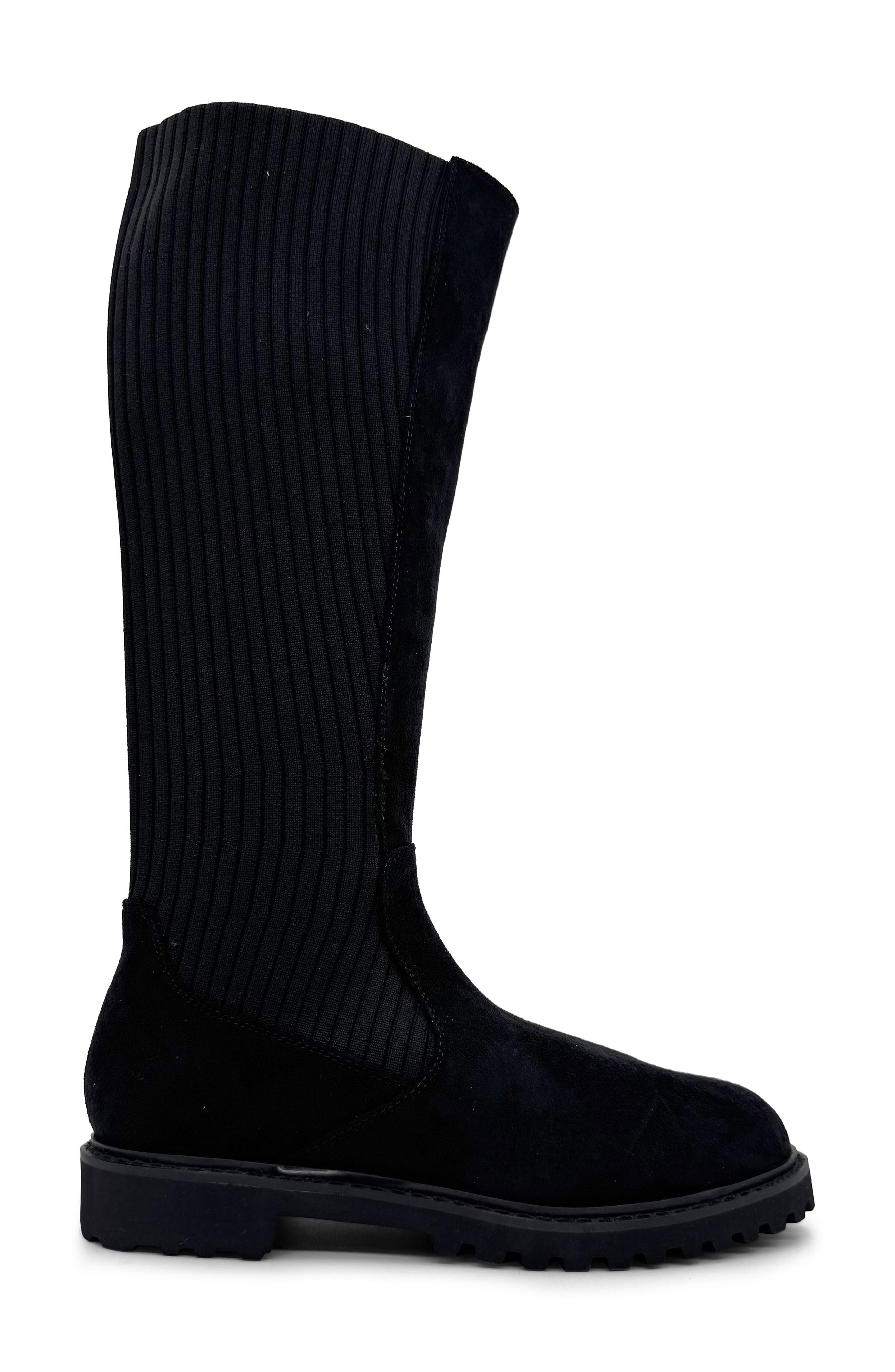 CHELSEA CREW Salty Tall Boot, Alternate, color, Black