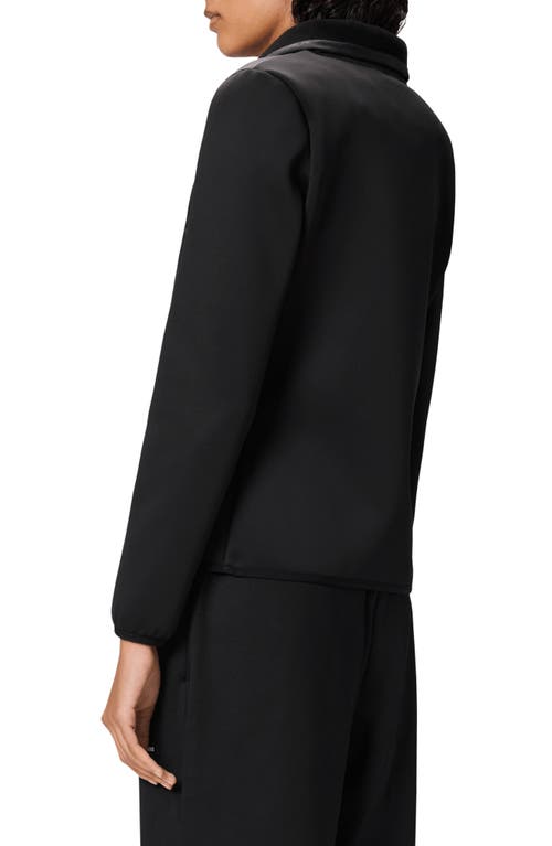 Rains Safi Hybrid Curve Jacket In Black