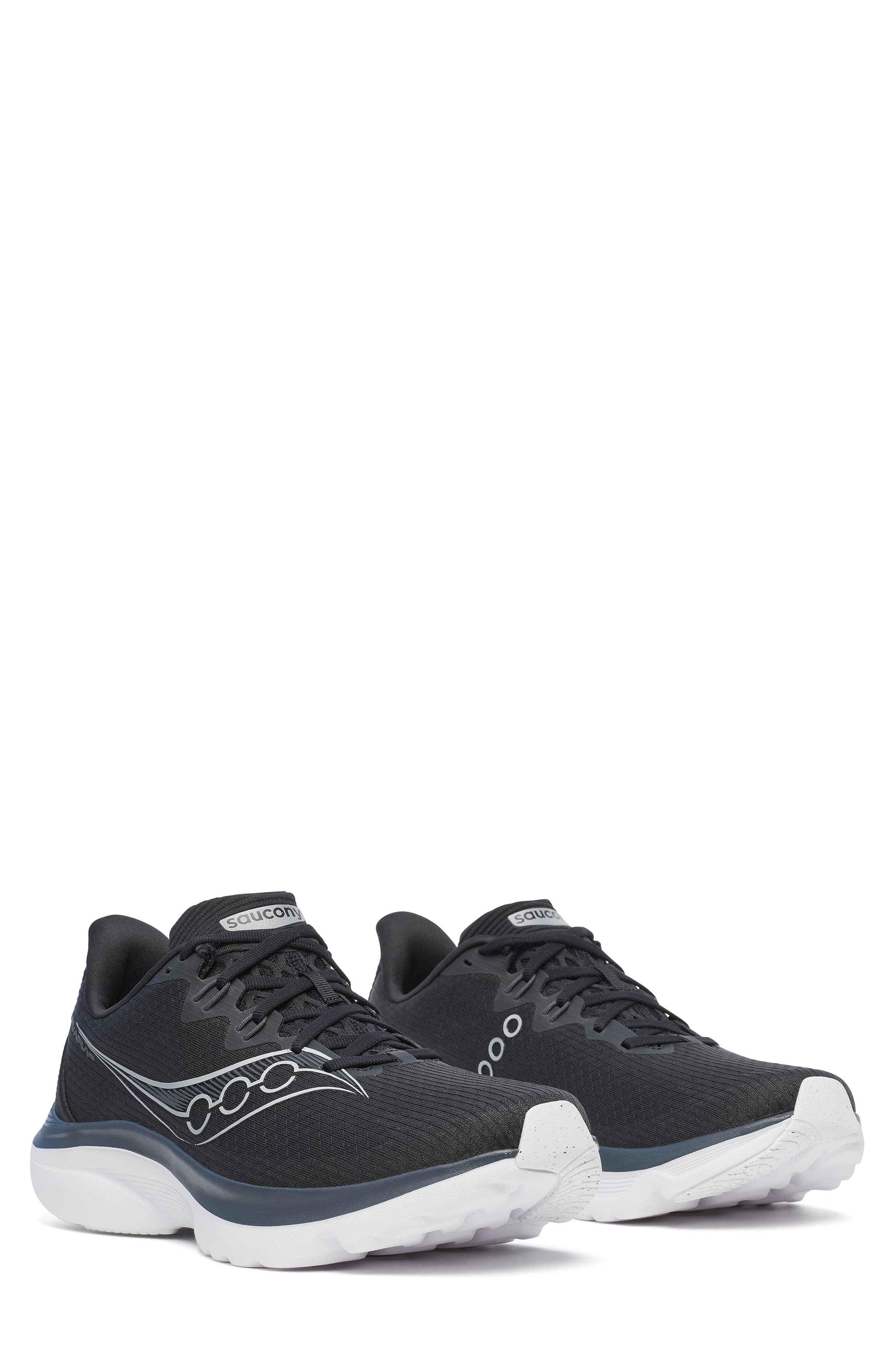 Saucony KNIVARA 16, Main, color, Black/ White