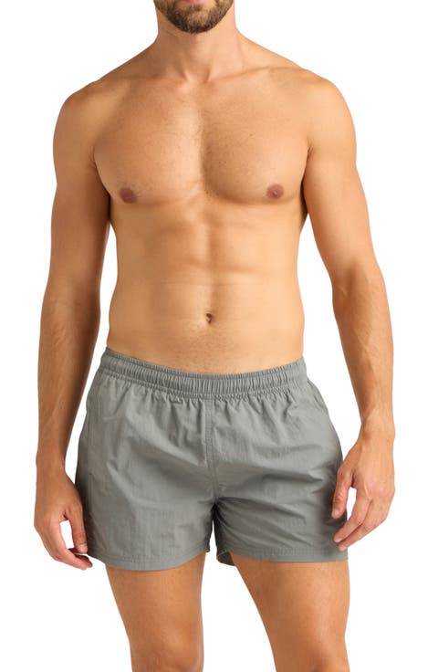 Sebastian Solid 4-Inch Nylon Swim Trunks