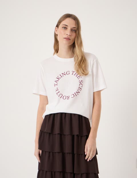 Taking The Scenic Route Graphic T-shirt