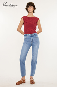 KanCan Ariana Essentials High Rise Straight Leg Jeans