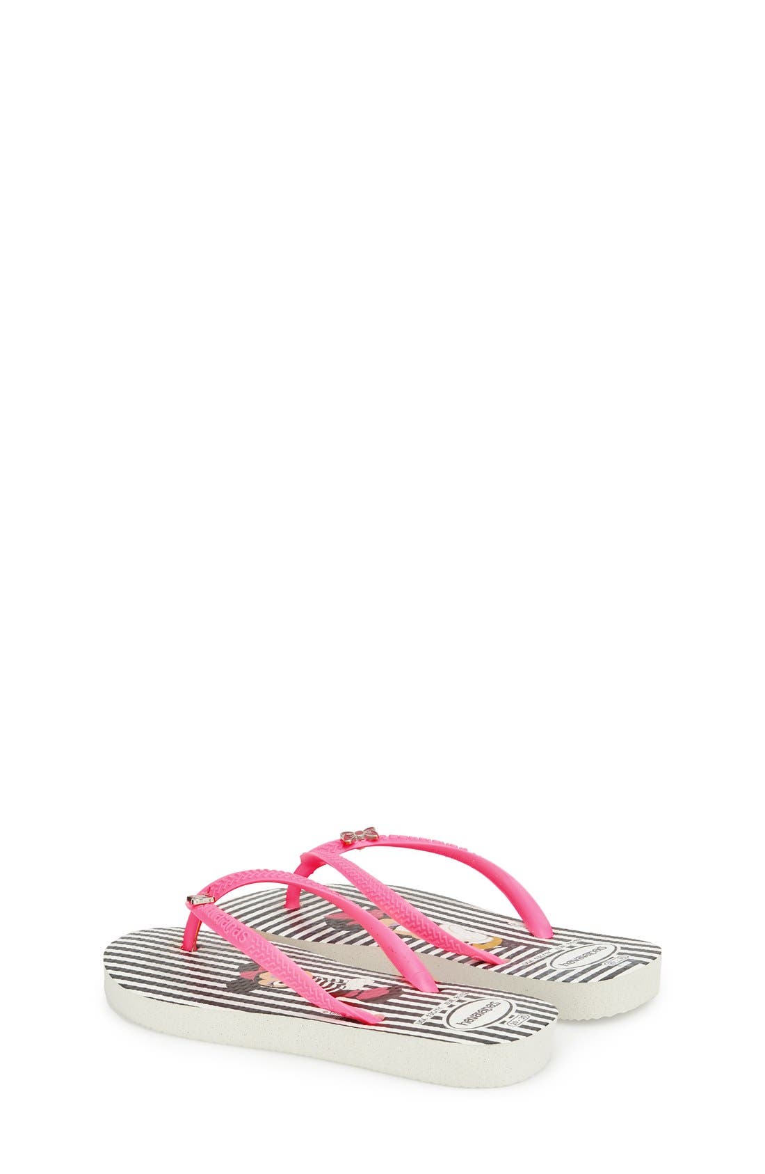 'Disney® Minnie Mouse' Flip Flop, Alternate, color, PINK