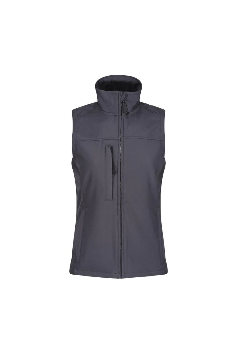 Flux Softshell Vest, Main, color, Seal Grey