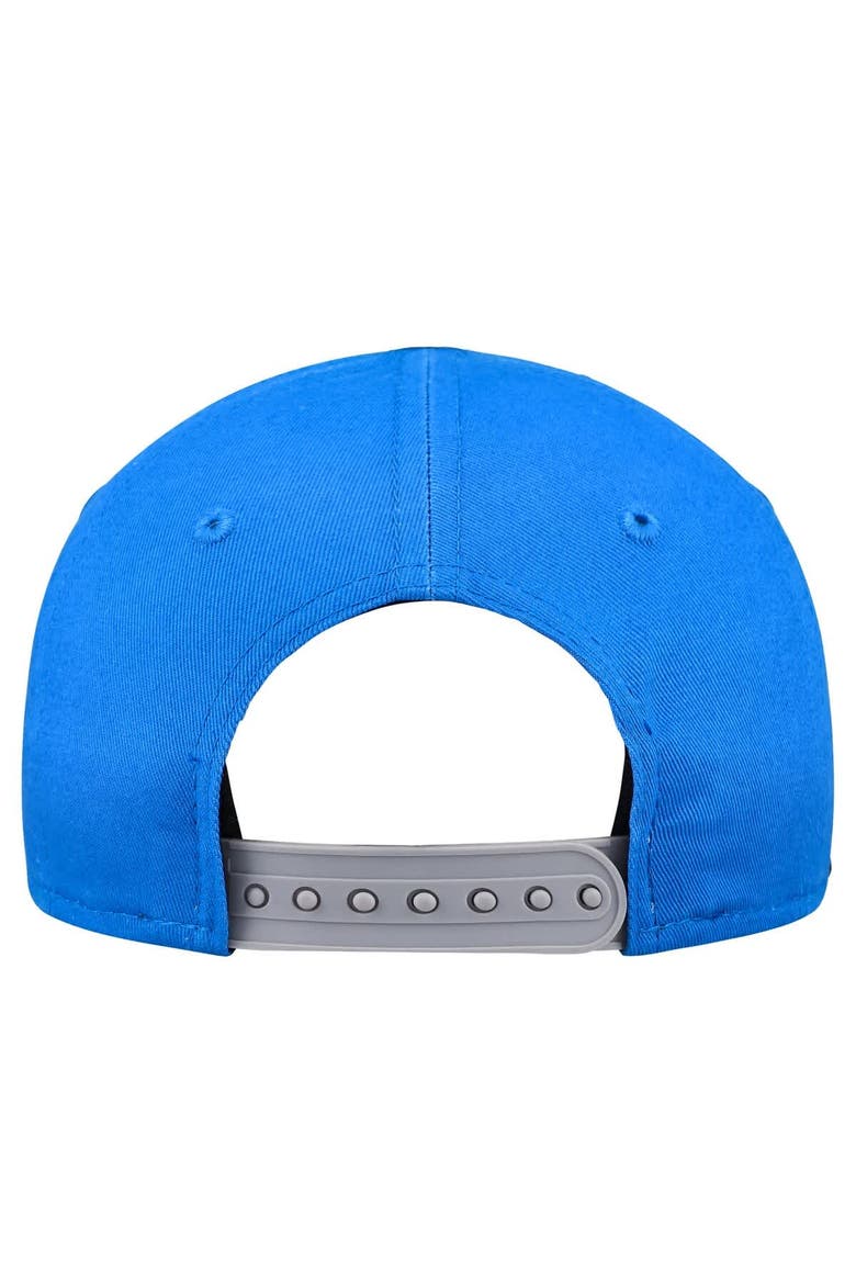 Toddler New Era  Blue/Gray Detroit Lions  Arch COOLERA 9FORTY A-Frame Adjustable Hat, Alternate, color, Blue