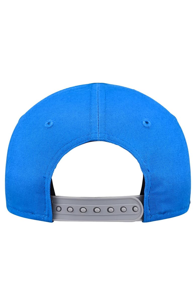 New Era Toddler New Era  Blue/Gray Detroit Lions  Arch COOLERA 9FORTY A-Frame Adjustable Hat, Alternate, color, Blue