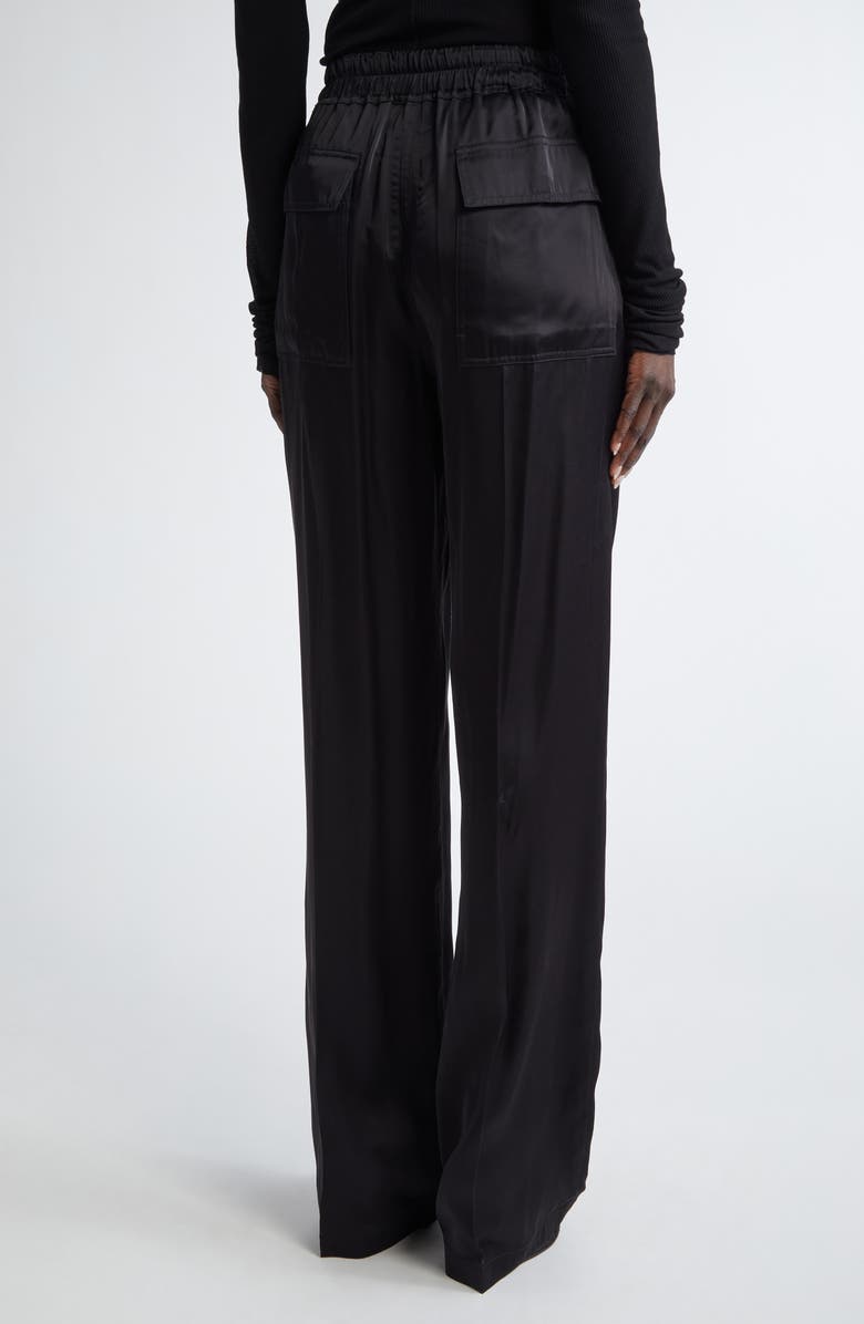 Rick Owens Dietrich Drawstring Pants, Alternate, color, Black