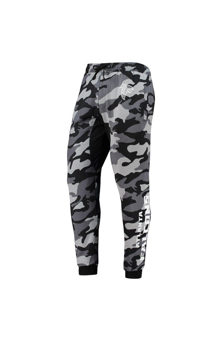 FOCO Men's FOCO Black Atlanta Falcons Camo Jogger Pants, Alternate, color, 