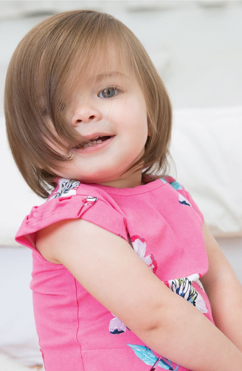 art & eden Ivy Plumeria Dress, Alternate, color,