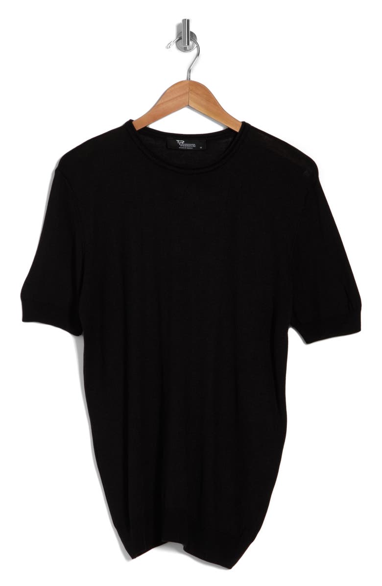 T.R. PREMIUM Textured Crewneck T-Shirt, Alternate, color, 