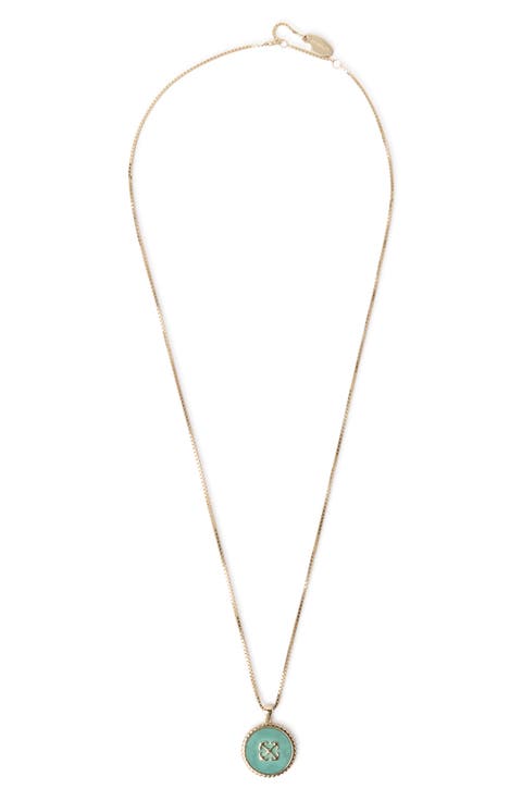 Malachite Arrow Pendant Necklace