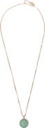 Off-White Malachite Arrow Pendant Necklace