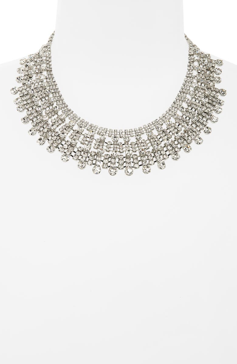 Nina Crystal Drama Collar Necklace, Alternate, color,