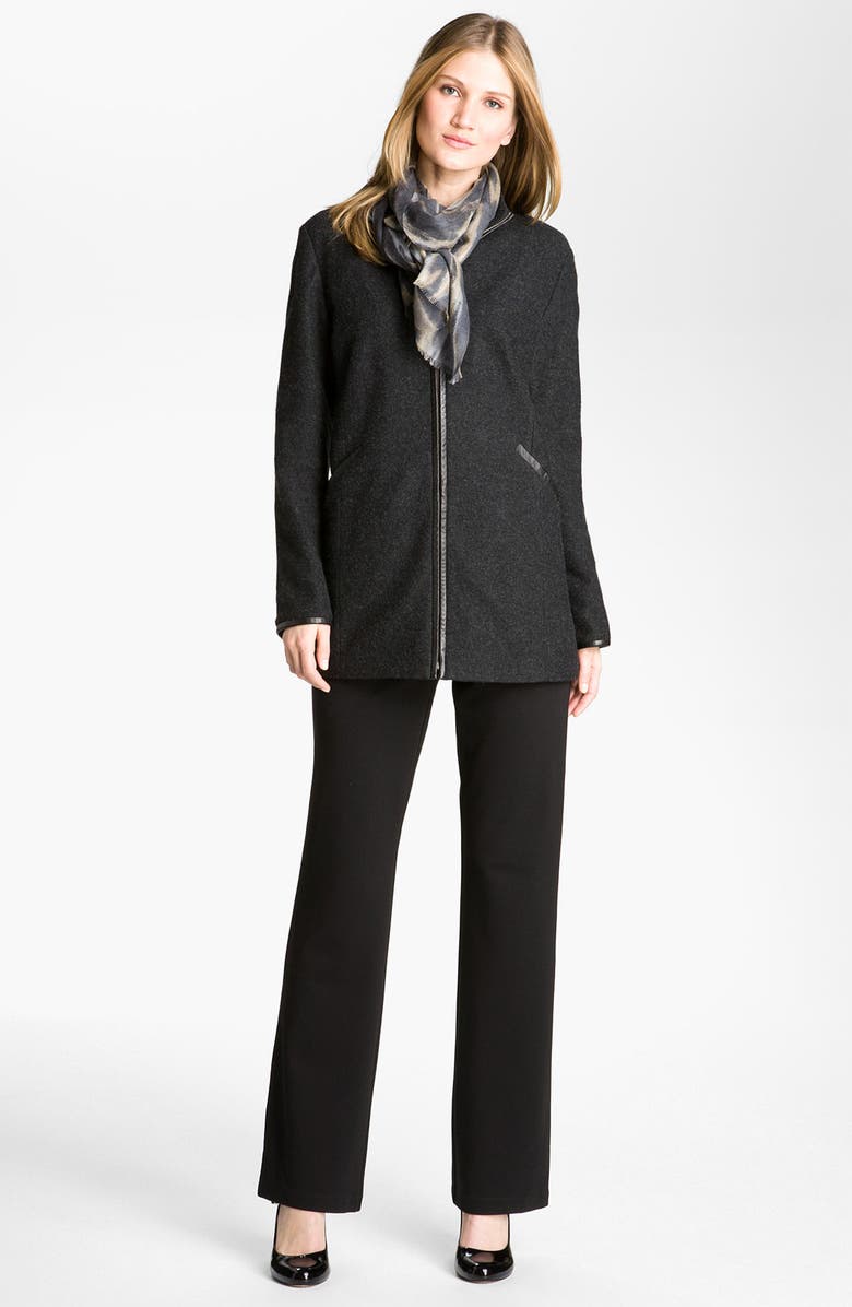 Eileen Fisher Print Silk & Cotton Scarf, Alternate, color,