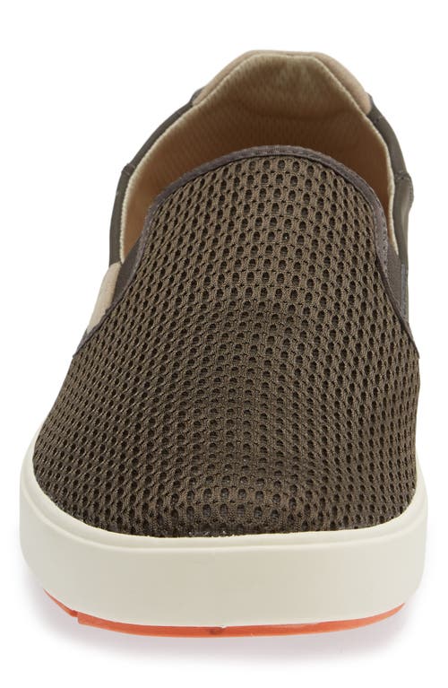 Olukai Lae'ahi Slip-on Sneaker In Brown