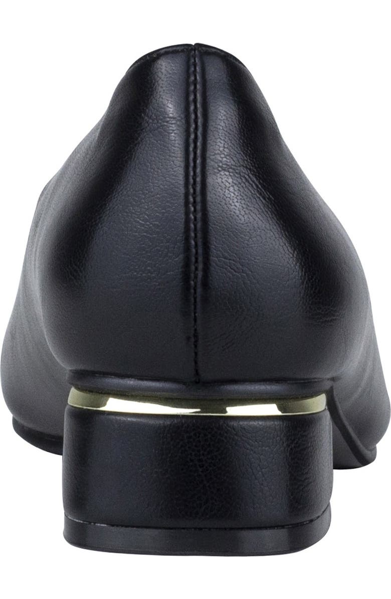 NINETY UNION Eagle Tipped Square Toe Pump, Alternate, color, Black