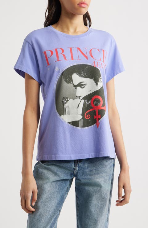 Prince 4Ever Cotton Graphic T-Shirt