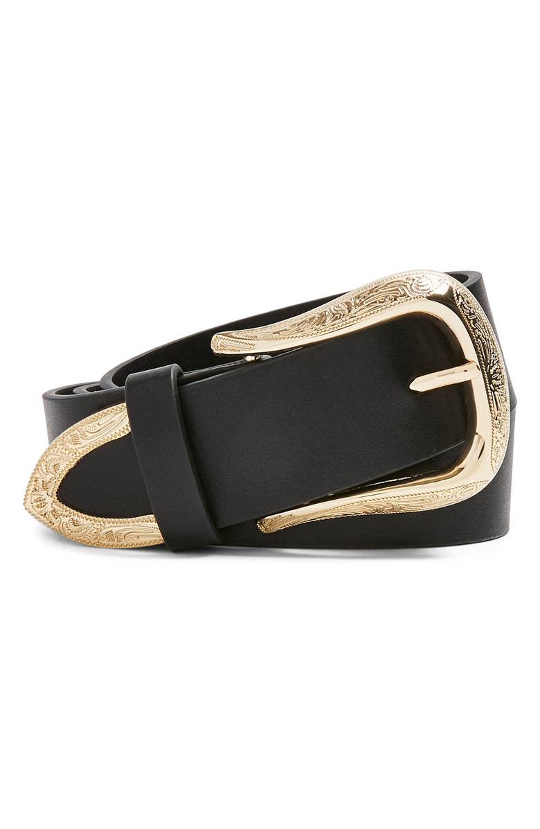 Topshop Dallas Western Belt, Main, color,