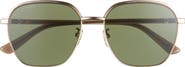 Gucci 58mm Square Sunglasses