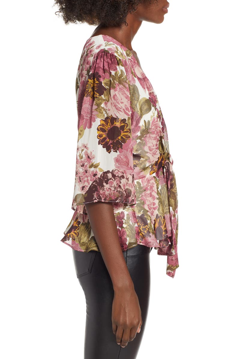 WAYF Plunging Knot Front Top, Alternate, color, 